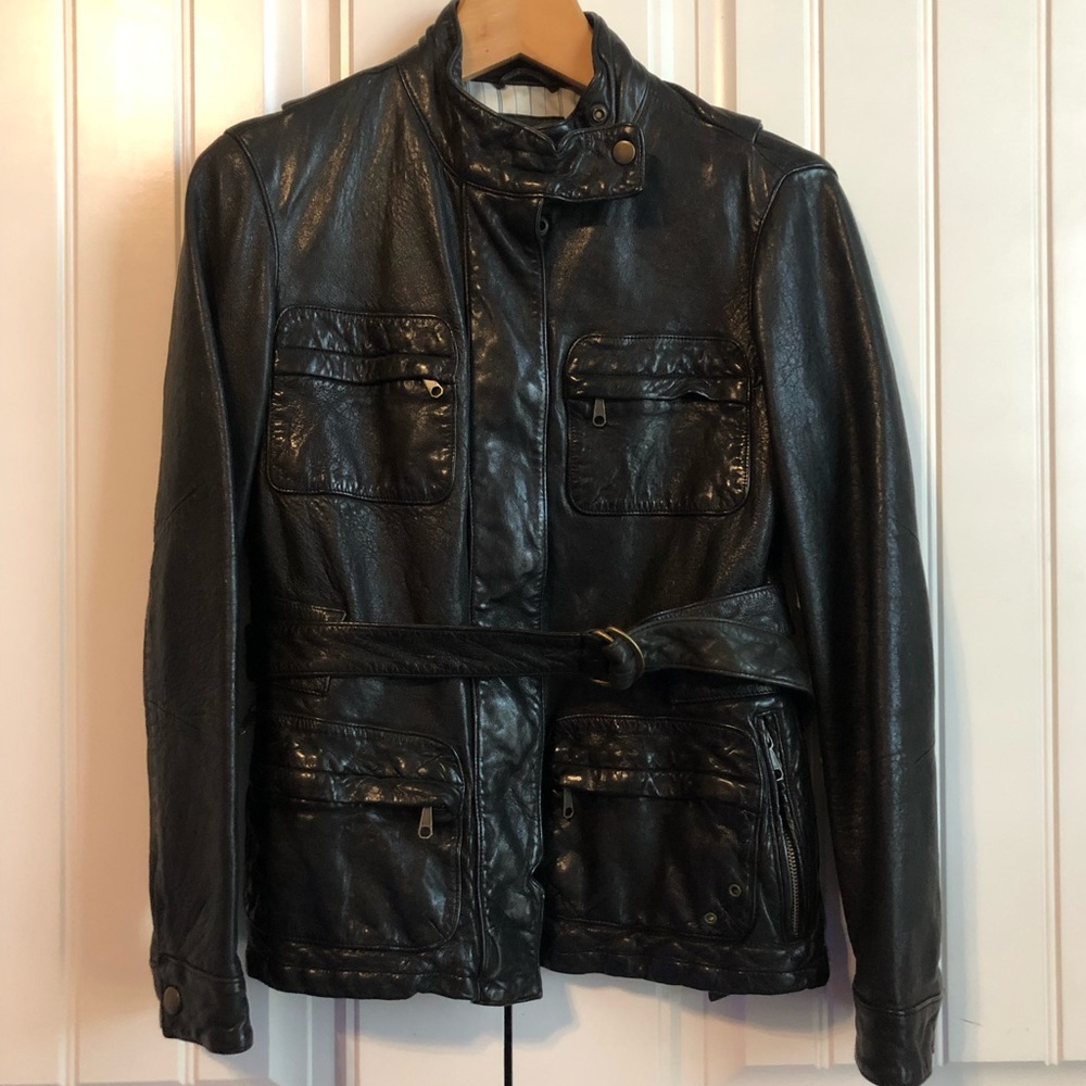 Gap Vintage Leather Jacket